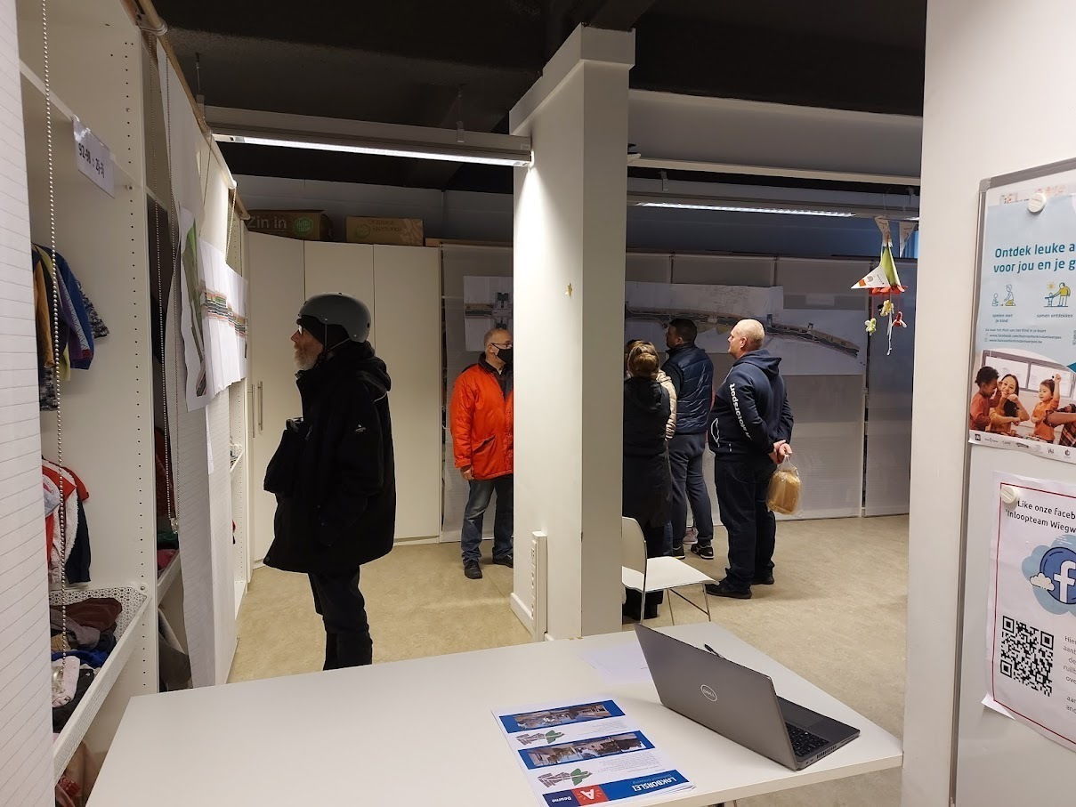 Sfeerbeeld infomoment definitief ontwerp Lakborslei