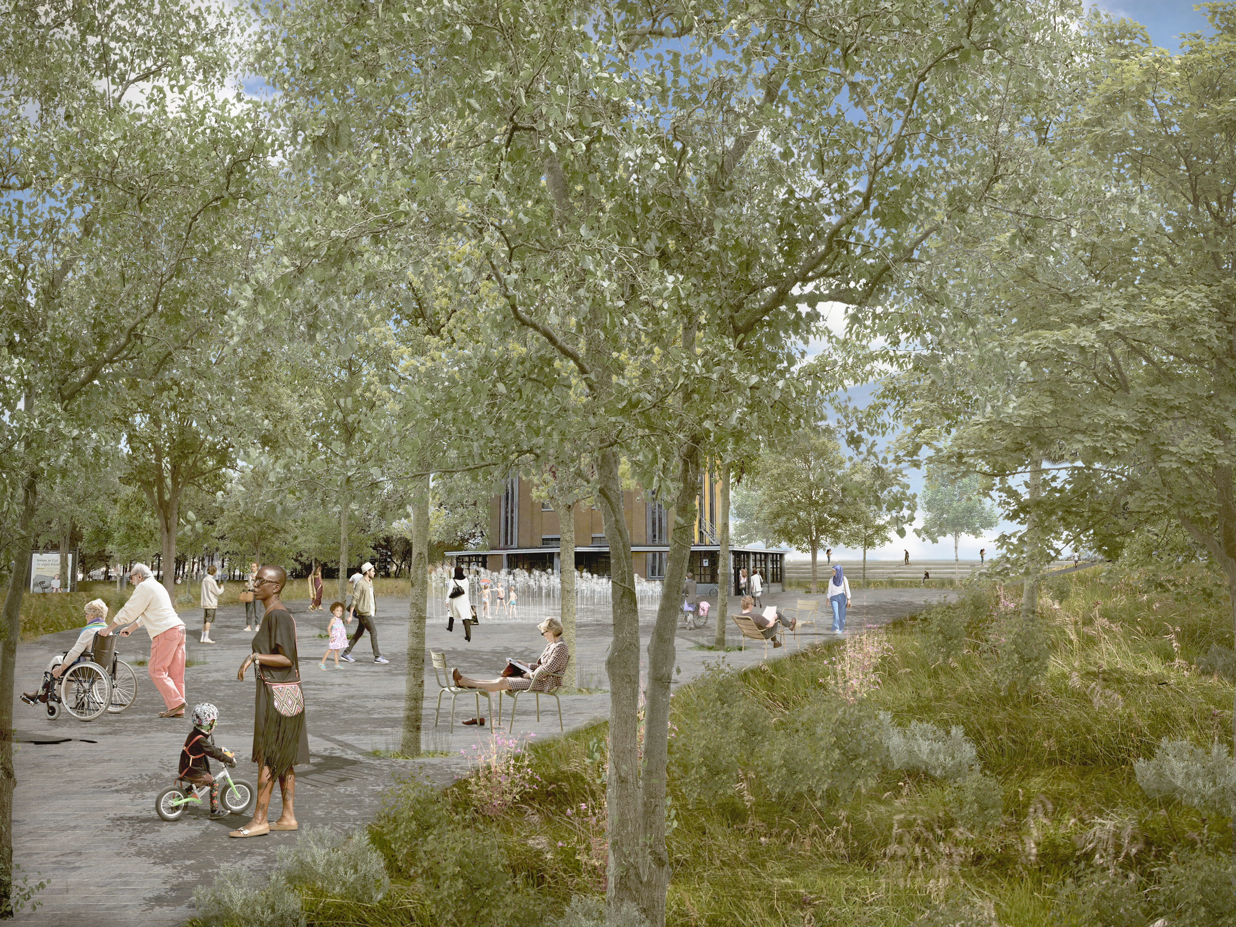 Toekomstbeeld Frederik van Eedenplein