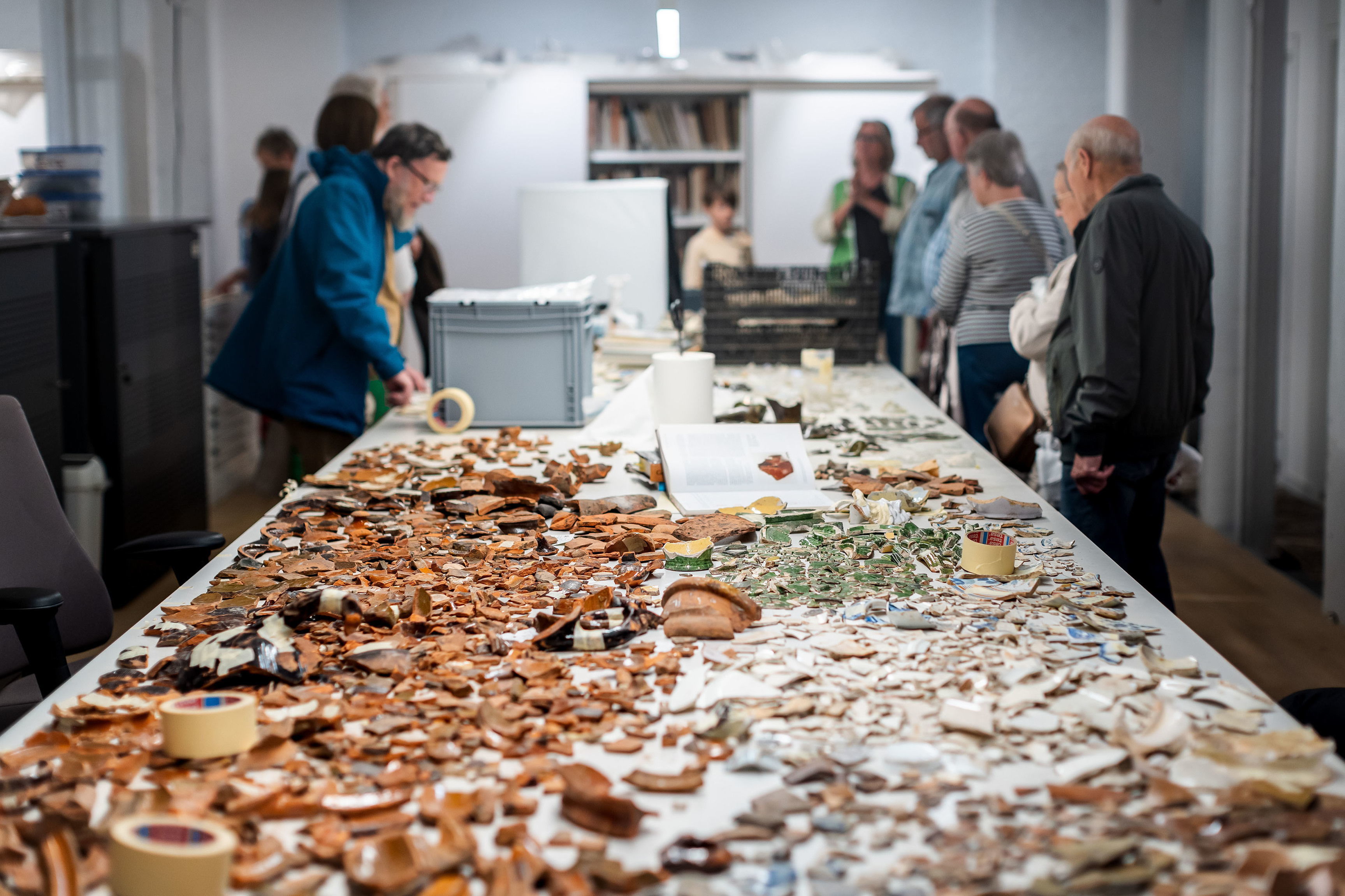 Archeologiedagen 2024 in het Felixatelier Antwerpen.