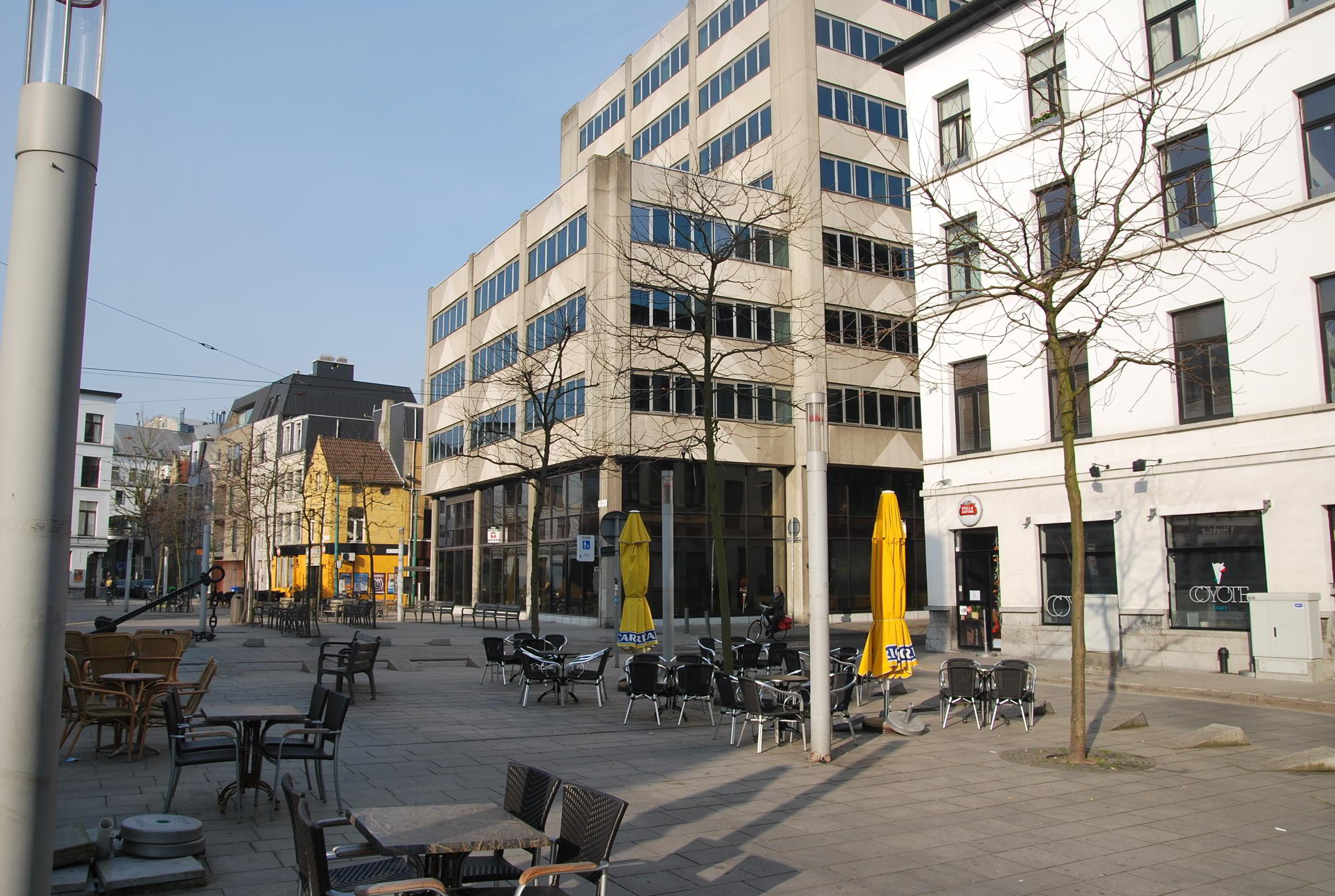 Het Tolhuis aan de Kaaien in Antwerpen.