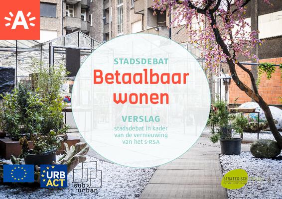 verslag stadsdebat 'Betaalbaar wonen'
