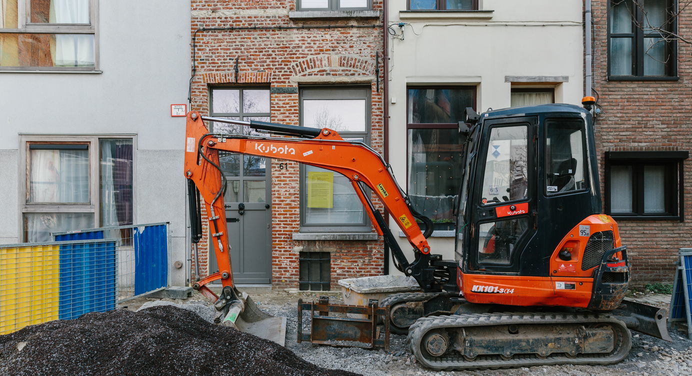 Start werken in de Lange Riddersstraat