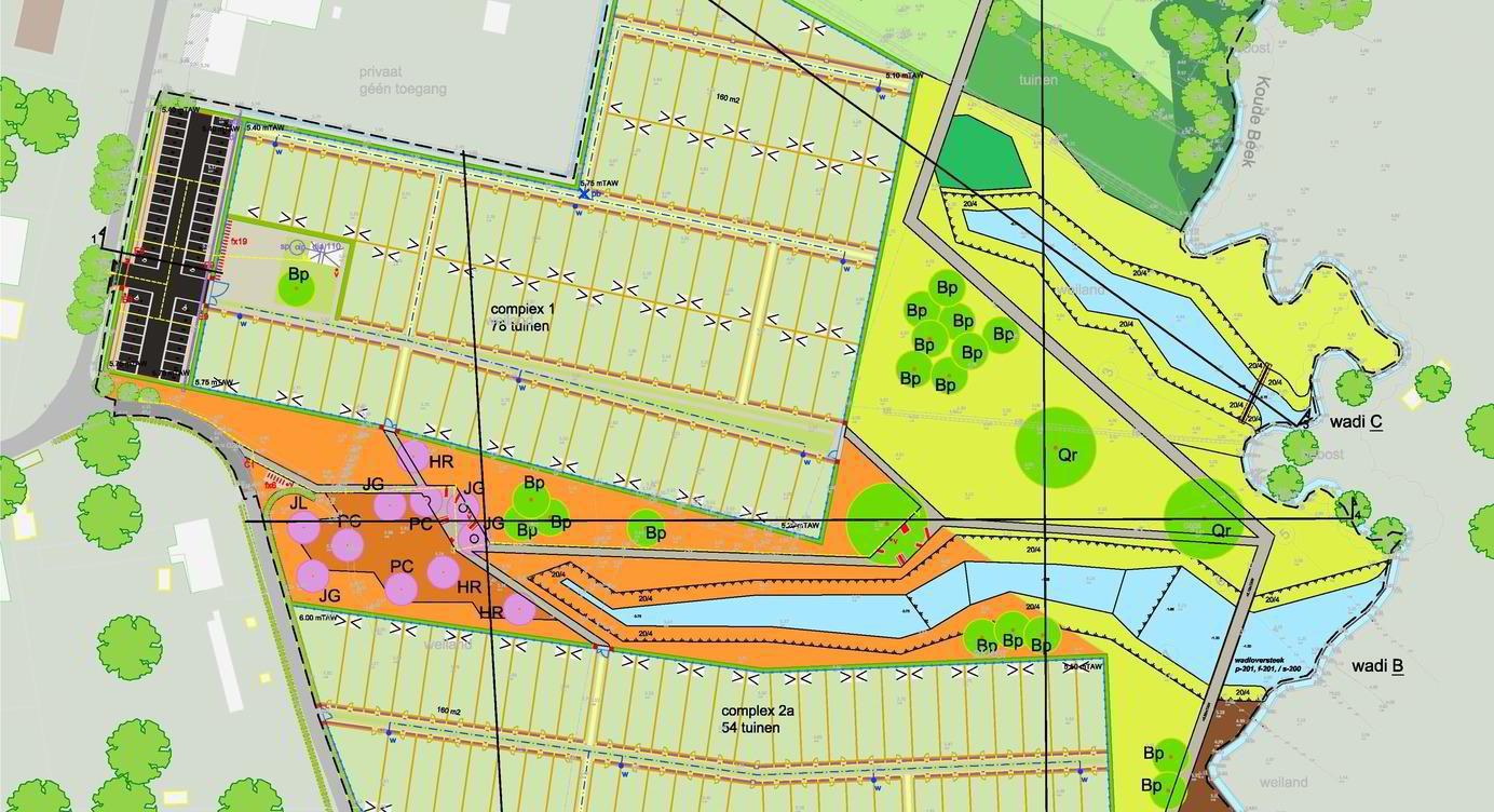 Definitief ontwerp Volkstuinen Park Groot Schijn