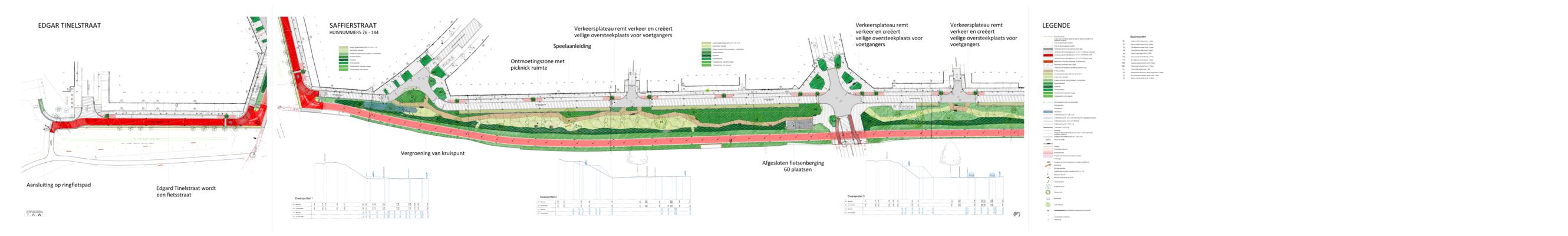 Definitief ontwerp tussen Ringfietspad en Toppaasstraat