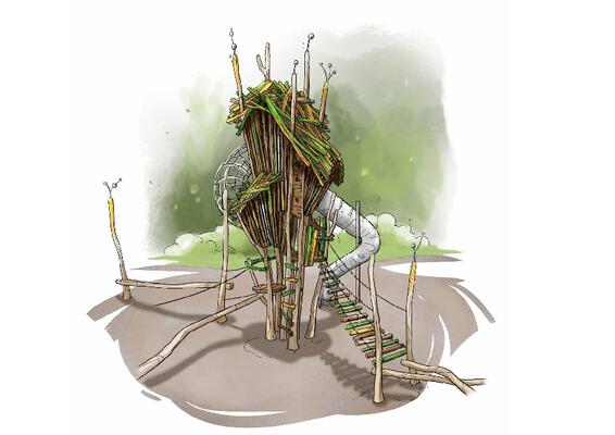 Definitief ontwerp Speelbos