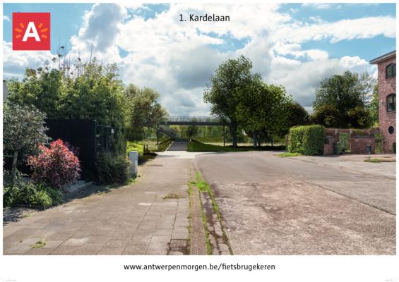 zicht vanuit de Kardelaan