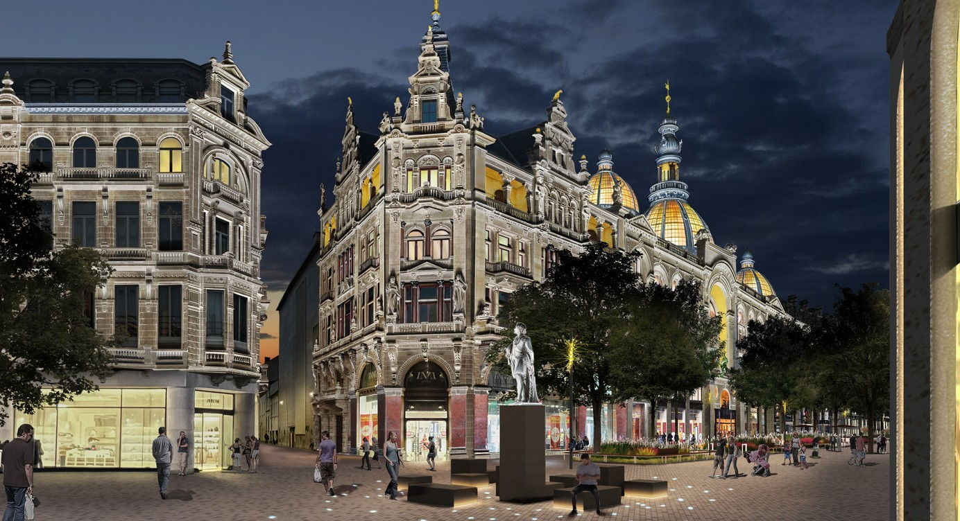 Een toekomstbeeld van het wedstrijdontwerp.