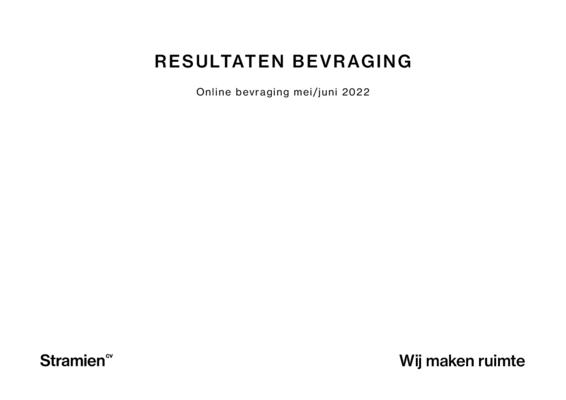 Resultaten vierde bevraging Spoorpark