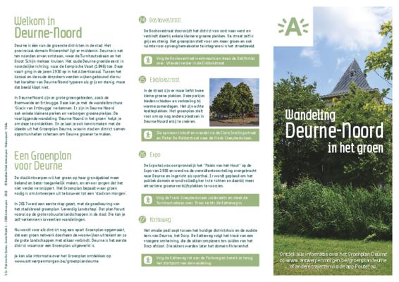 Wandelbrochure Deurne-Noord
