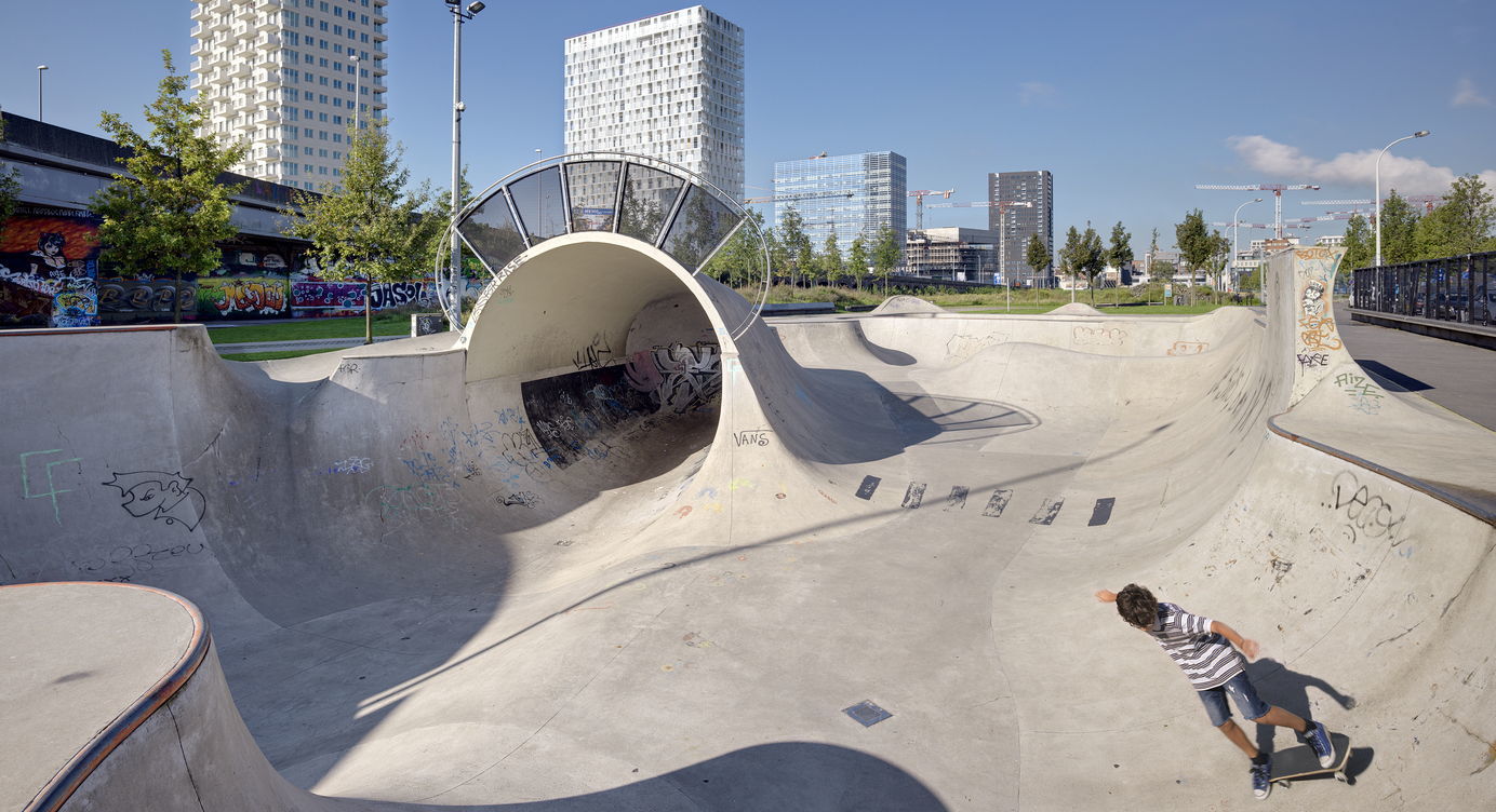 Bmx- en skatebowl Park Spoor Noord