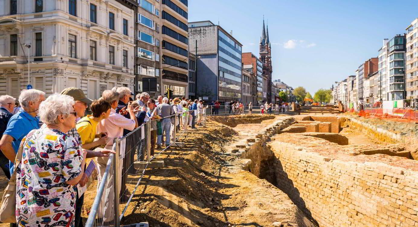 Huidevettersbastion kreeg talrijke kijklustigen