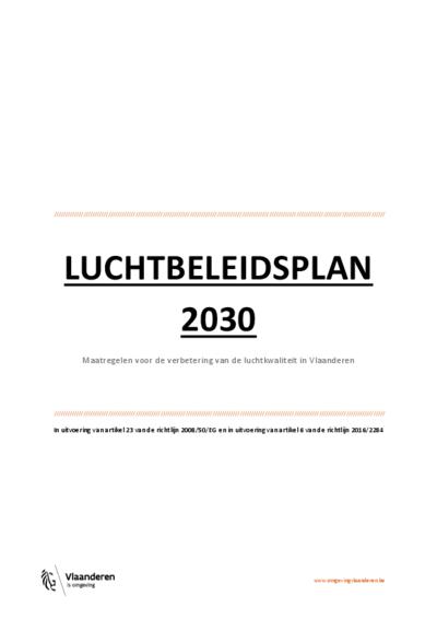 Vlaams Luchtbeleidsplan 2030