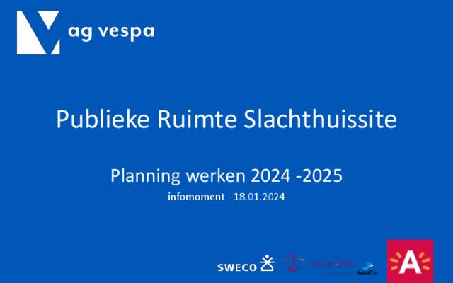 Presentatie start werf heraanleg publieke ruimte Slachthuiswijk
