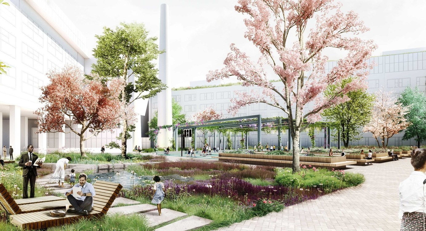 Dit is een droombeeld. het definitief ontwerp wordt in samenspraak opgemaakt.