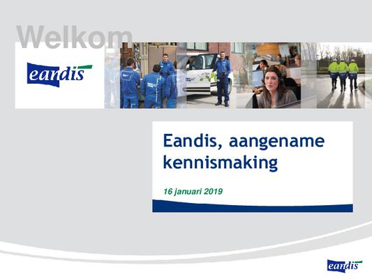 Presentatie nutswerken Eandis januari 2019
