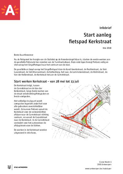 Kerkstraat: infobrief start werken