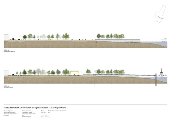 Landschapsontwerp Scheldeboorden LO - snedes