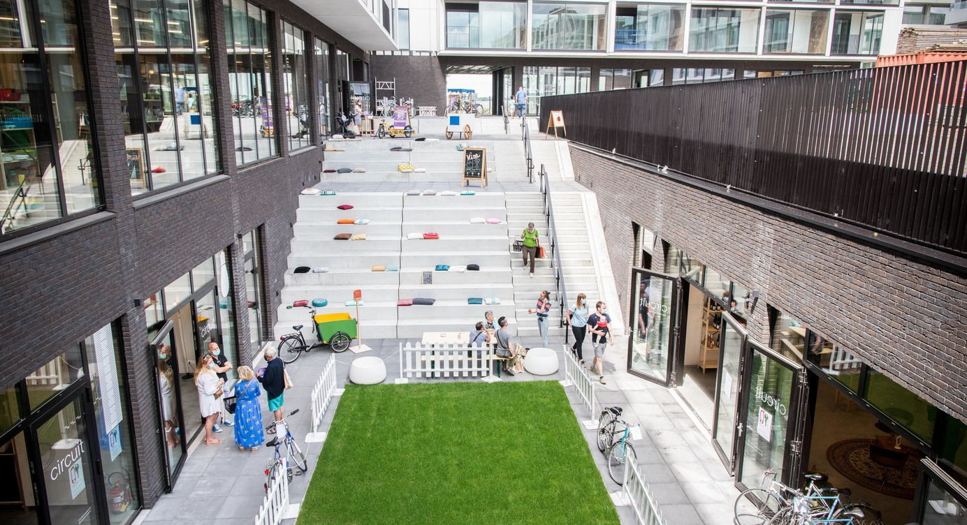circuit biedt ruimte voor ateliers van de circulaire ondernemers