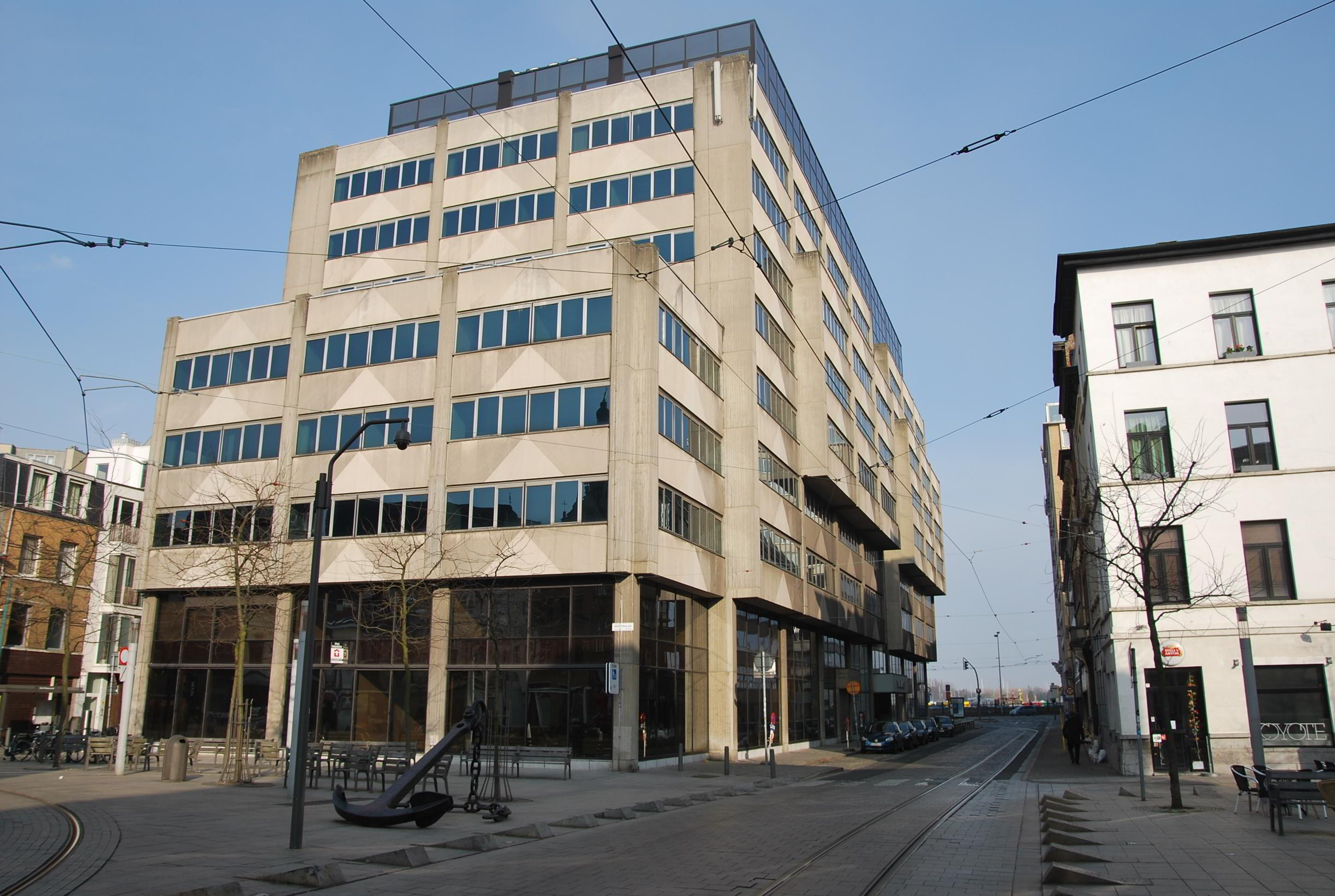 Het Tolhuis aan de Kaaien in Antwerpen.