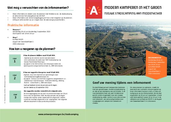 Infobrief stadscamping