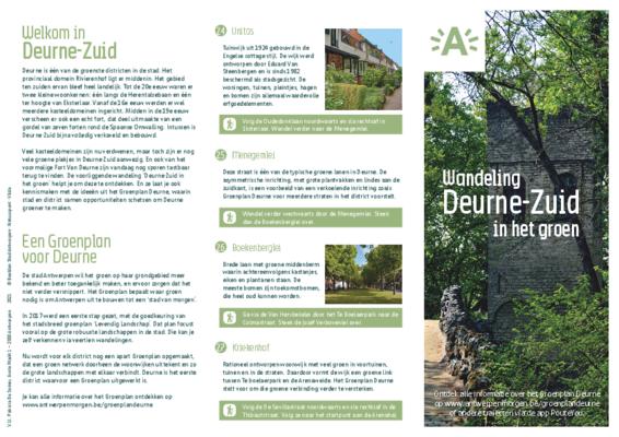 Wandelbrochure Deurne-Zuid