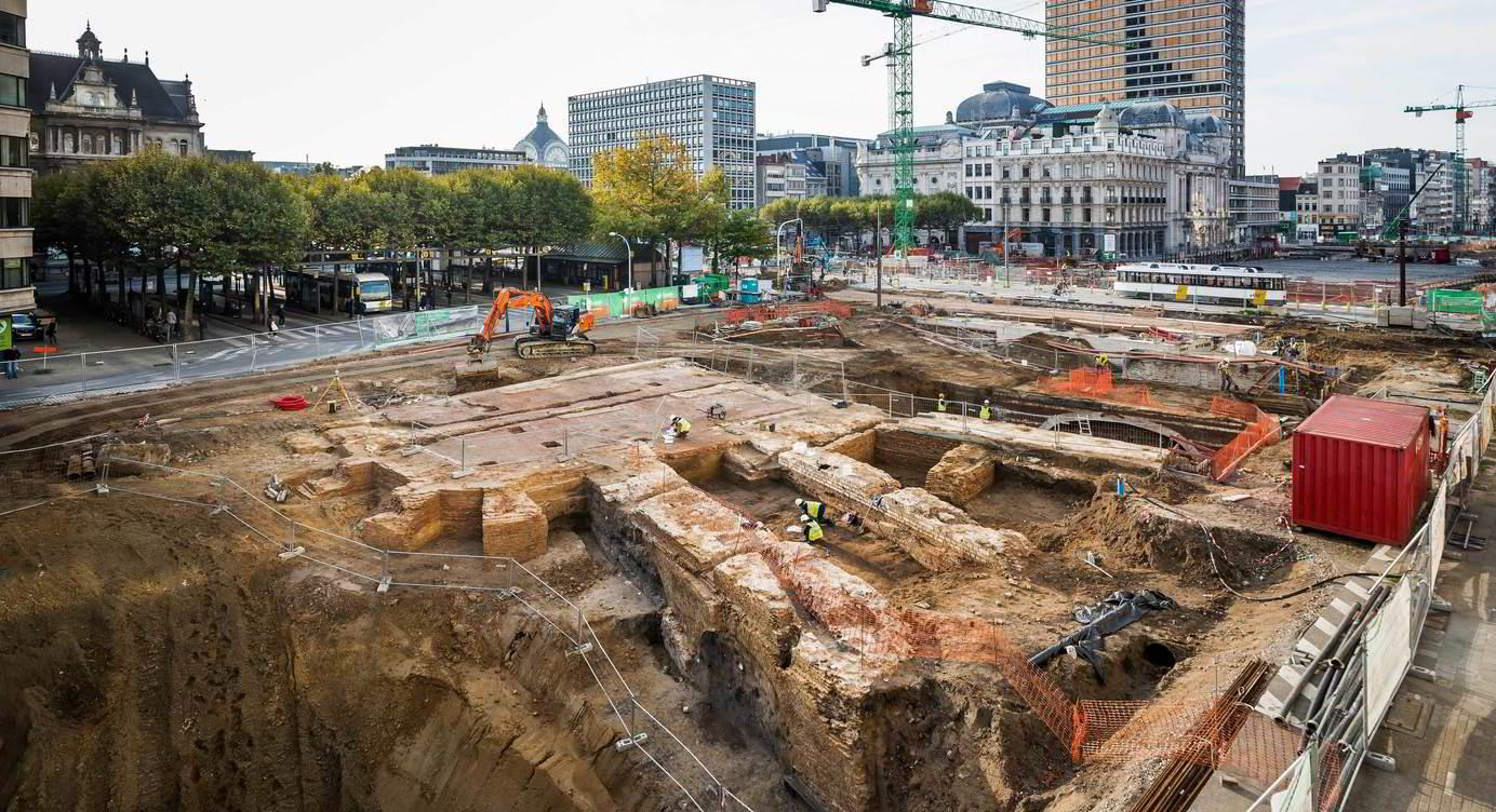 Opgravingen in september - oktober 2017