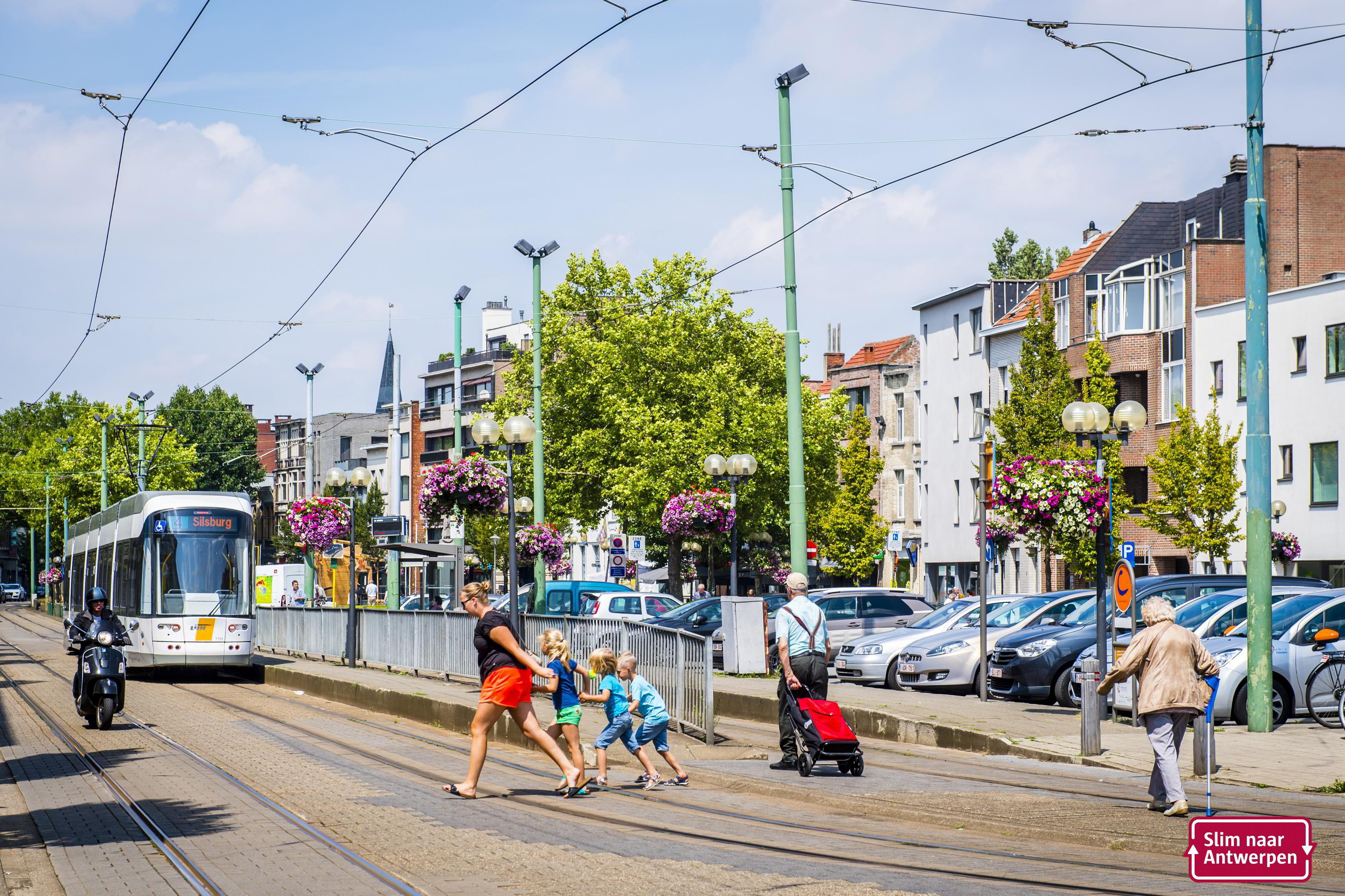 In en rond Antwerpen kan u op heel wat plaatsen makkelijk overstappen van het ene vervoersmiddel op het andere.