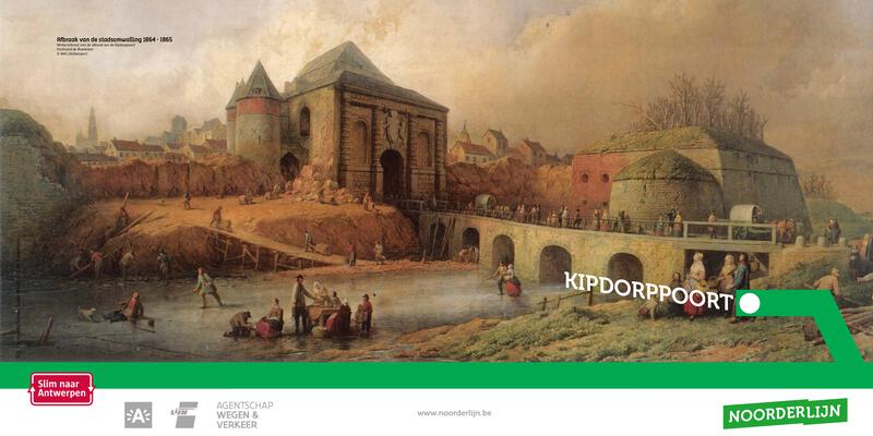 Afbraak van de Kipdorppoort