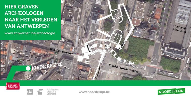 Werfdoek Kipdorpsite