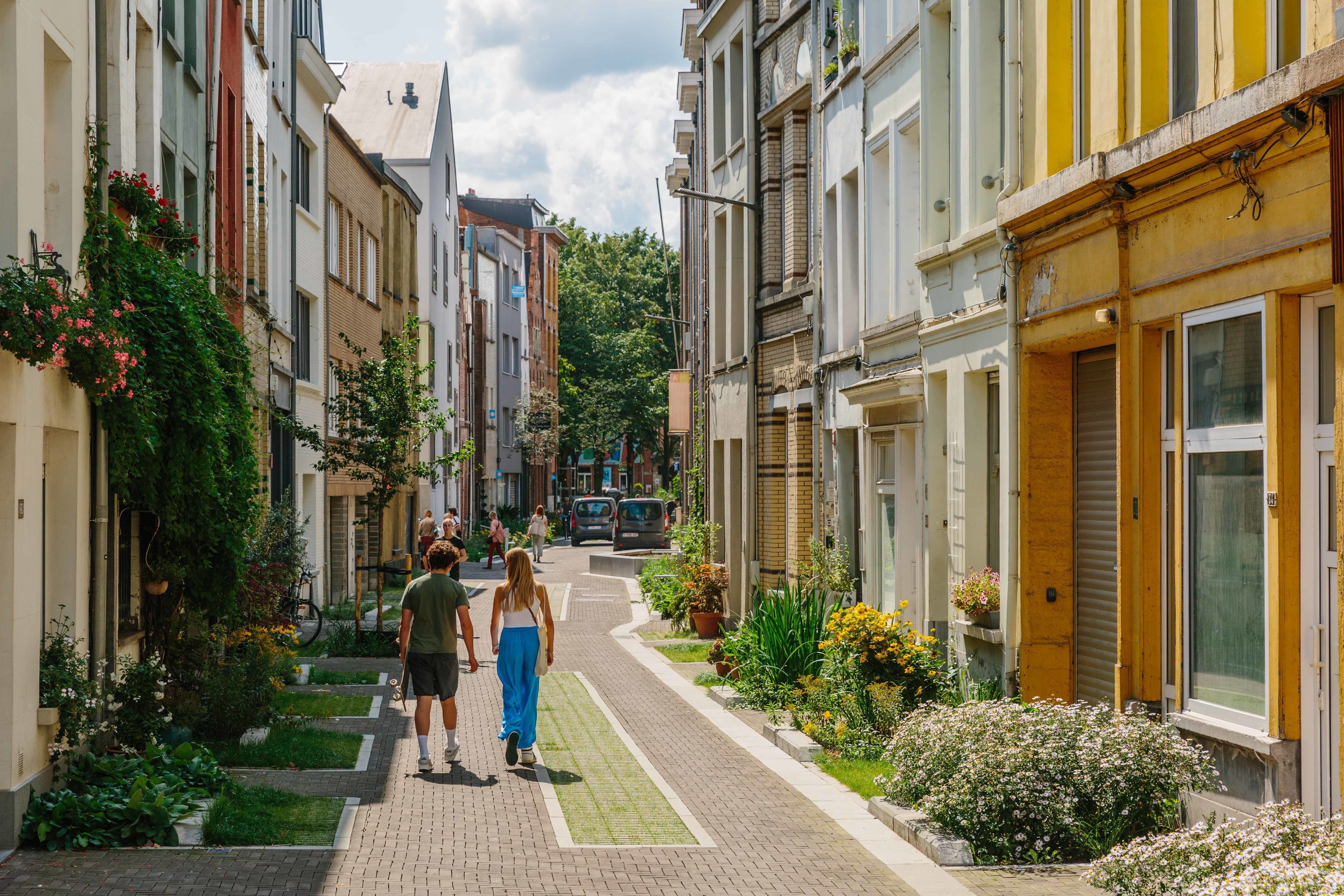 Welkom in de eerste tuinstraat in Antwerpen
