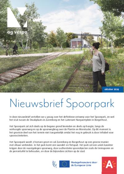 Nieuwsbrief definitief ontwerp Spoorpark