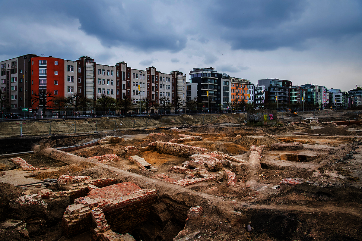 Archeologische resten van het Prinsenhof