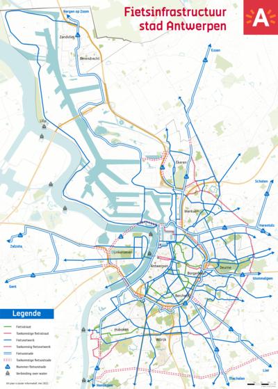 Fietskaart toekomstplan