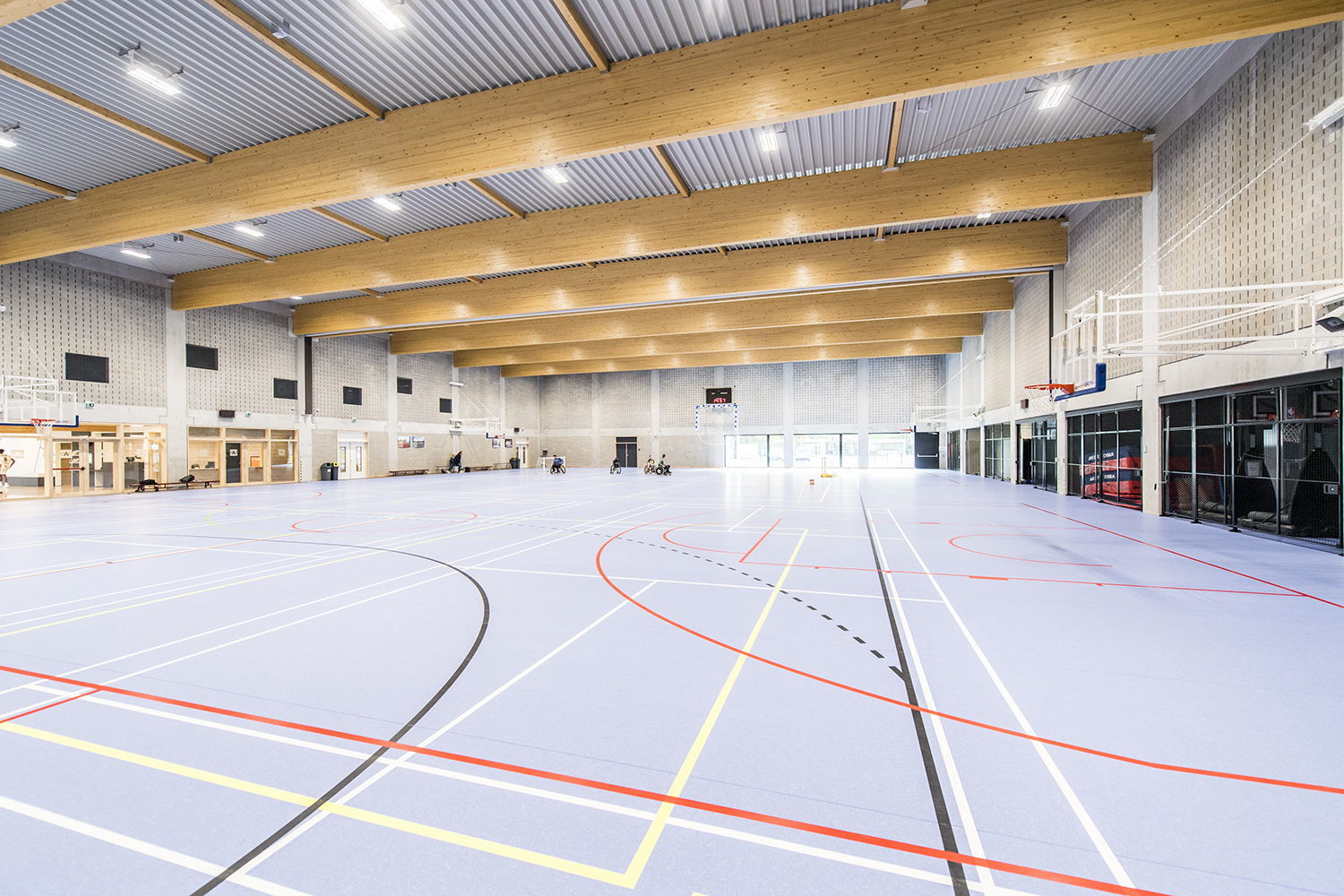 Nieuwe sporthal Rode Loop