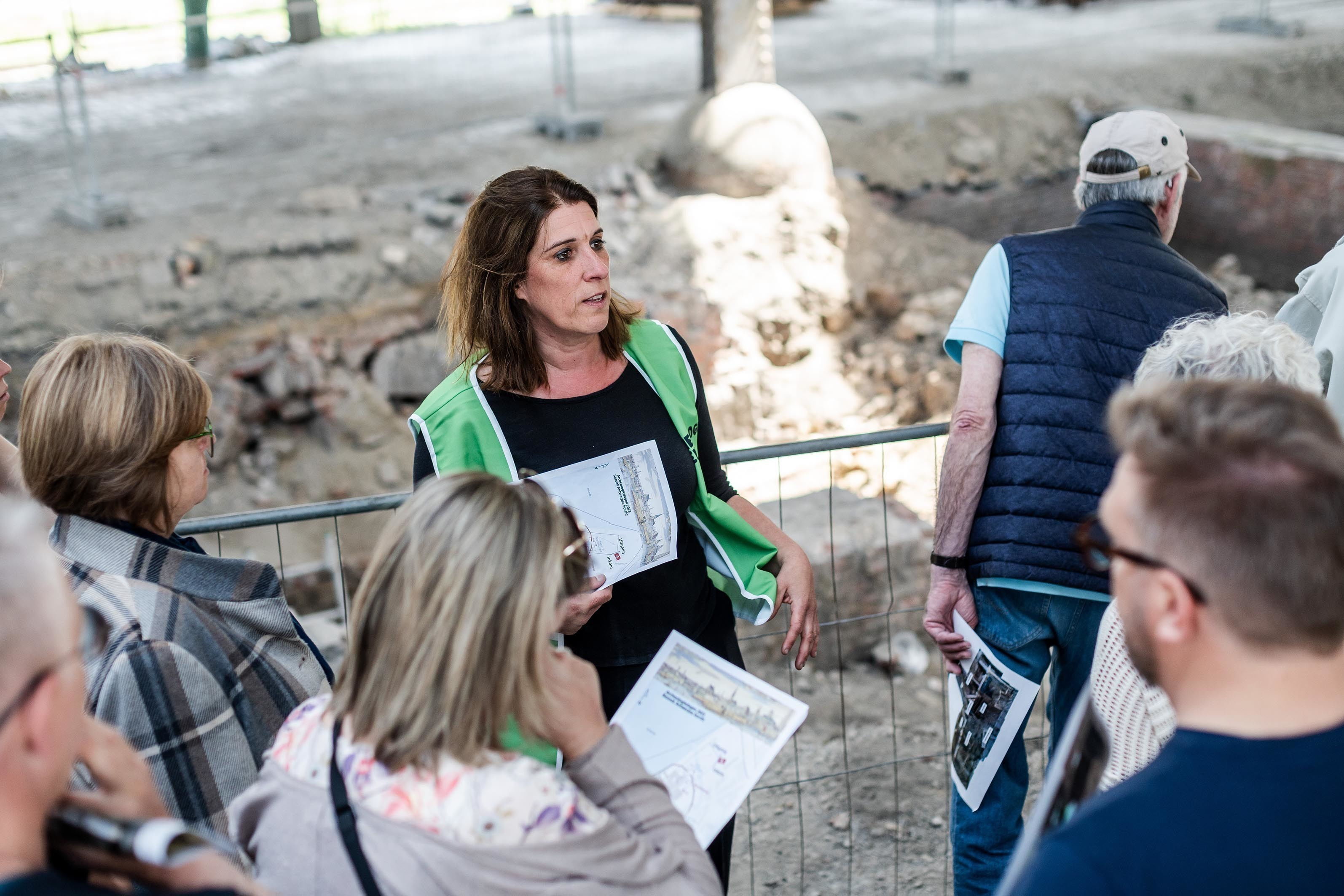 Sfeerbeelden van het archeologieweekend in 2023.
