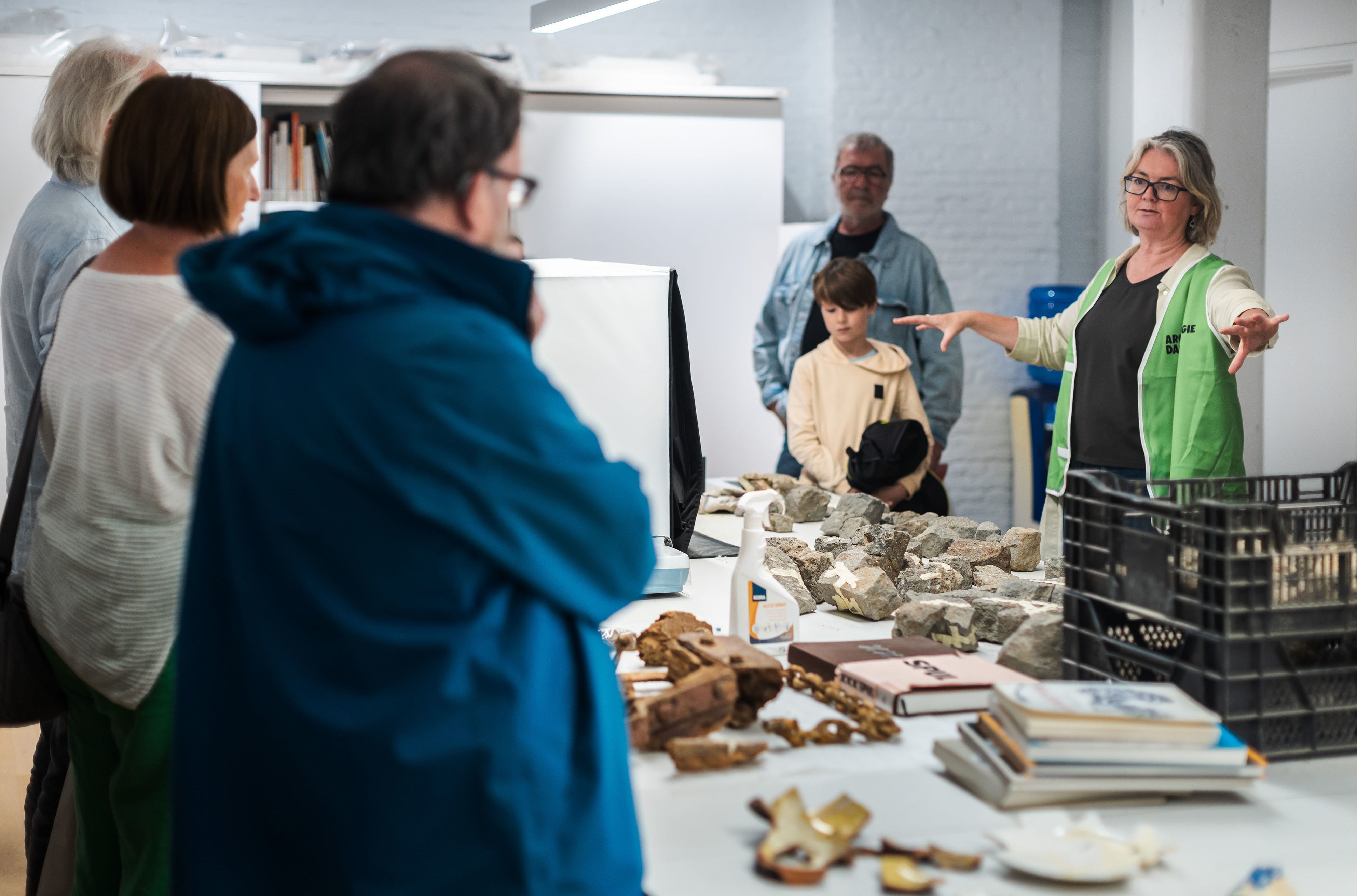 Archeologiedagen 2024 in het Felixatelier Antwerpen.