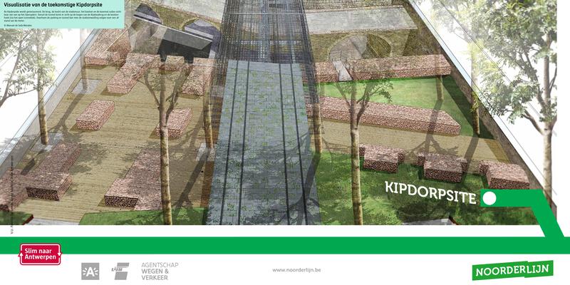 Hoe zal de Kipdorpsite er in de toekomst uitzien?