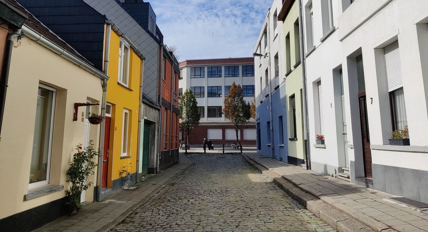 De Maatsweg in de Stuivenbergwijk in Antwerpen-Noord.