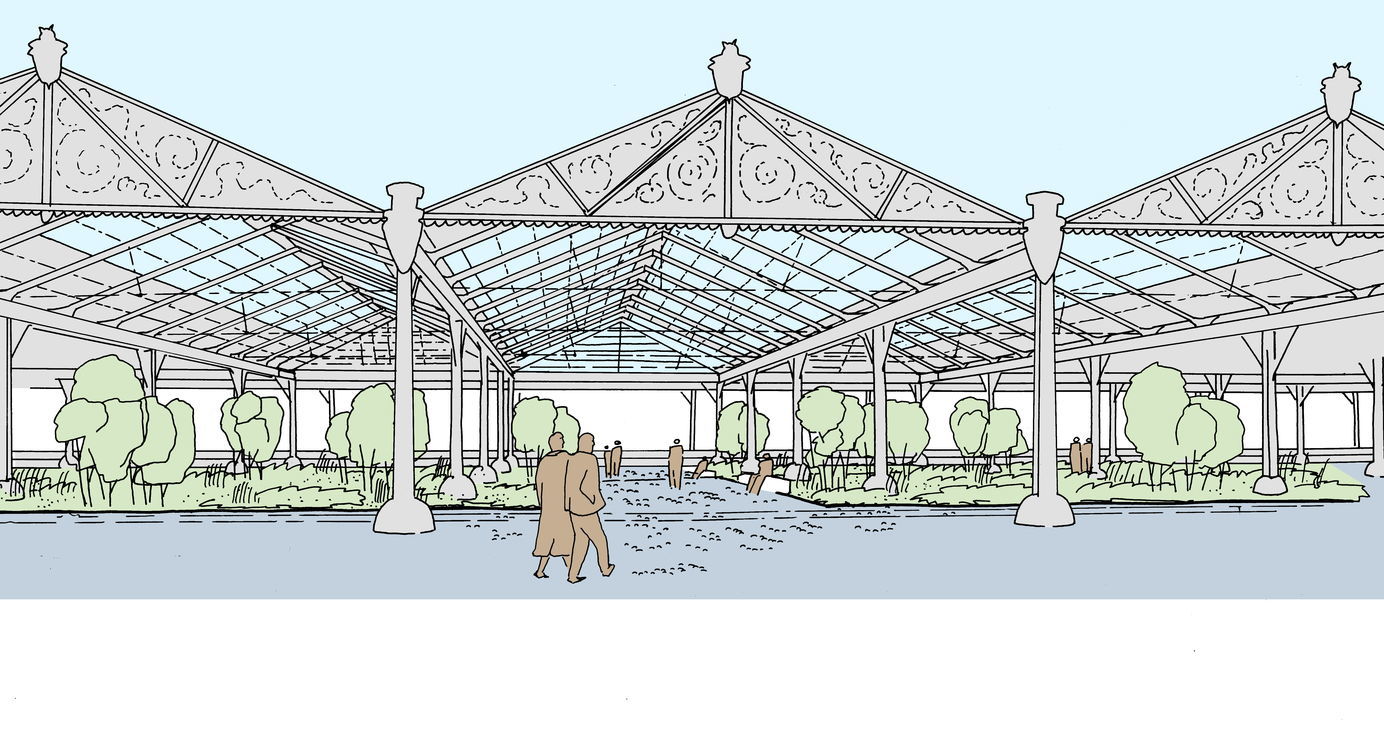 Voorontwerp centraal deel zuid - stadstuin