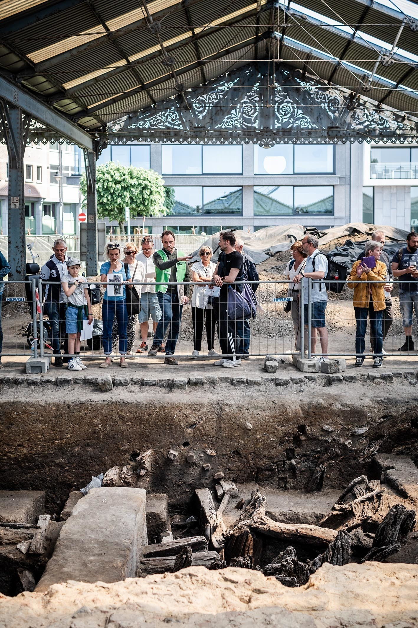 Sfeerbeelden van het archeologieweekend in 2023.