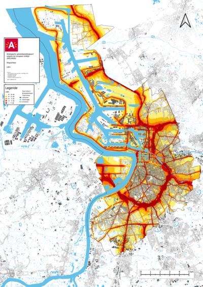 Geluidsbelastingskaart - wegverkeer (2021)