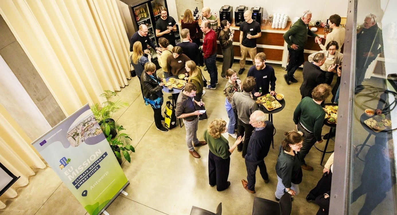 Receptie Stakeholderdag Linkeroever Klimaatneutraal