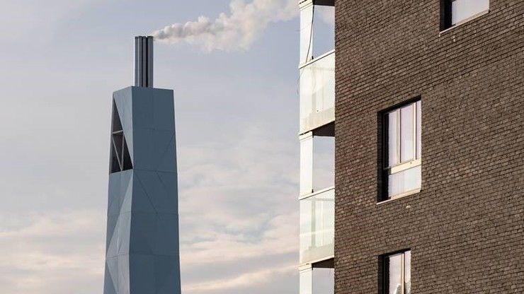 Warmtetoren van Circulair Zuid.