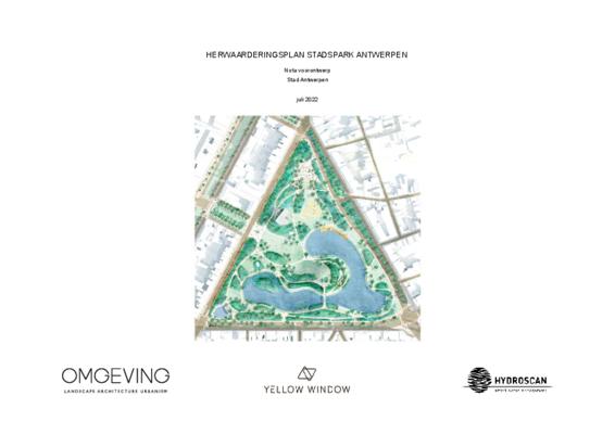 Voorontwerp Herwaarderingsplan